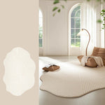 Lorae - Cream-Colored Striped Floor Rug Lasson Living