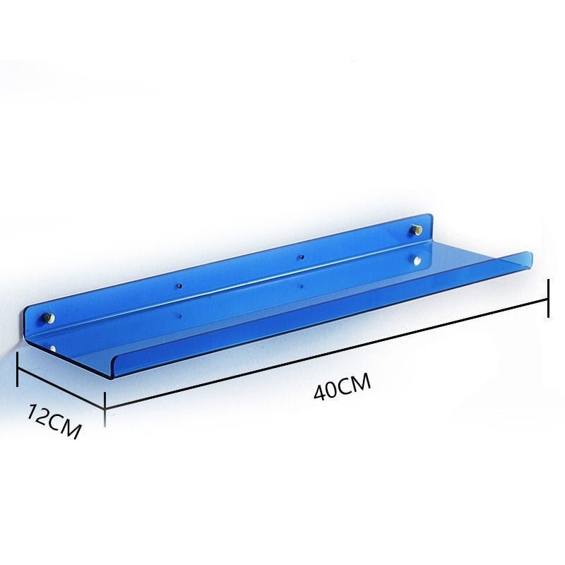 BowLift | Invisible colored wall-mounted floating shelves Lasson Living