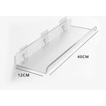 BowLift | Invisible colored wall-mounted floating shelves Lasson Living