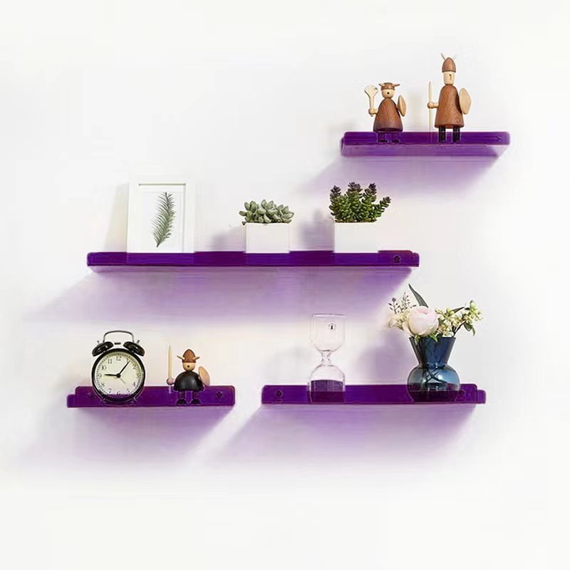 BowLift | Invisible colored wall-mounted floating shelves Lasson Living