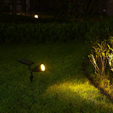Modern Conical Solar LED Spotlight 1-Light