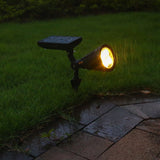 Modern Conical Solar LED Spotlight 1-Light