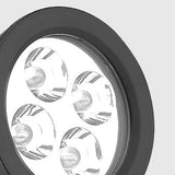 Modern Conical Solar LED Spotlight 1-Light