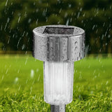 Modern Cylinder Solar LED Floor Light 1-Light
