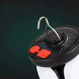 Modern Cylindrical Solar LED Camping Lantern 1-Light