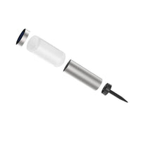 Modern Cylindrical Solar LED Garden Bollard Light 1-Light