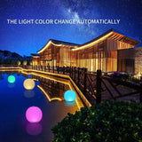 Modern Globe Solar LED Floating Light 1-Light