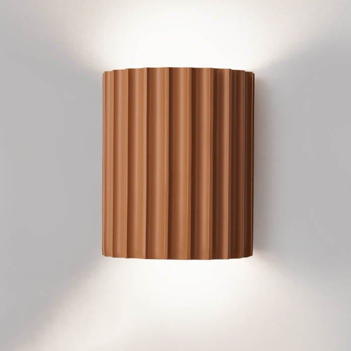 Modern Half Cylinder Wall Sconce Lamp 1-Light