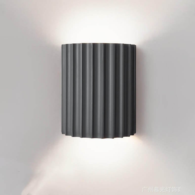 Modern Half Cylinder Wall Sconce Lamp 1-Light