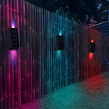 Modern LED Trapezoid Solar Wall Sconce 1-Light