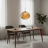 Modern Lava Glass Dome Pendant Light 1-Light