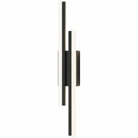 Modern Linear LED Wall Sconce Lamp 2-Light Lasson Living