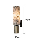 Modern Marble Cylinder LED Wall Light 1-Light