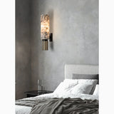 Modern Marble Cylinder LED Wall Light 1-Light
