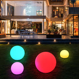 Modern Minimalist Solar Globe LED Outdoor Light 1-Light