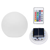 Modern Minimalist Solar Globe LED Outdoor Light 1-Light