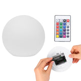 Modern Minimalist Solar Globe LED Outdoor Light 1-Light