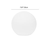 Modern Minimalist Solar Globe LED Outdoor Light 1-Light