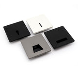 Modern Minimalist Square LED Recessed Wall Lamp 1-Light Lasson Living