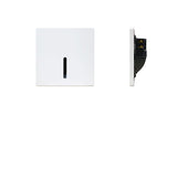 Modern Minimalist Square LED Recessed Wall Lamp 1-Light Lasson Living