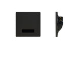 Modern Minimalist Square LED Recessed Wall Lamp 1-Light Lasson Living