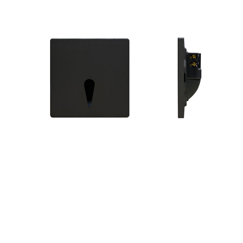 Modern Minimalist Square LED Recessed Wall Lamp 1-Light Lasson Living