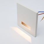 Modern Minimalist Square LED Recessed Wall Lamp 1-Light Lasson Living