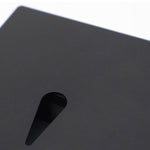 Modern Minimalist Square LED Recessed Wall Lamp 1-Light Lasson Living