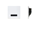 Modern Minimalist Square LED Recessed Wall Lamp 1-Light Lasson Living