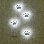 Modern Paw Shape Solar LED Floor Light 1-Light Lasson Living