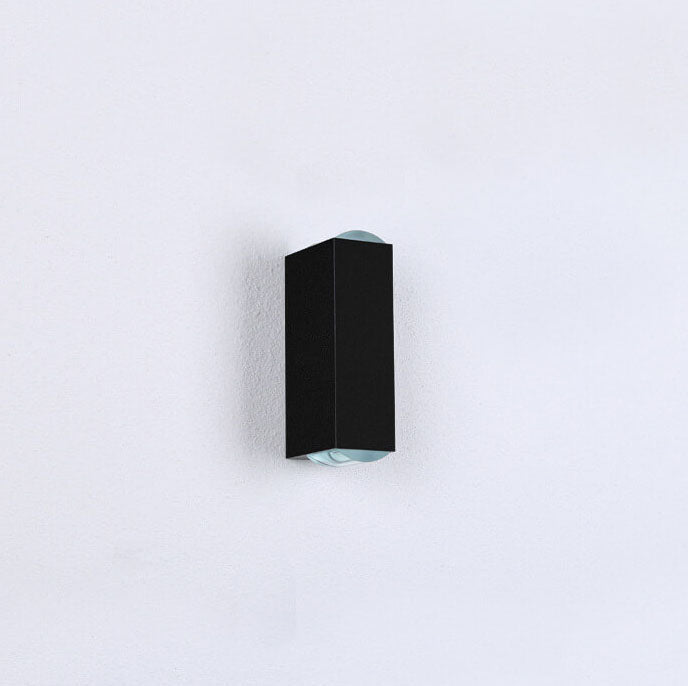 Modern Rectangular LED Wall Sconce Lamp 2-Light Lasson Living