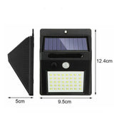 Modern Rectangular Motion Solar LED Wall Light 1-Light