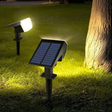 Modern Rectangular Solar LED Floodlight 1-Light