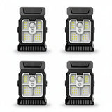 Modern Rectangular Solar LED Motion Sensor Wall Light 1-Light