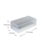 Modern Rectangular Solar LED Outdoor Brick Light 1-Light