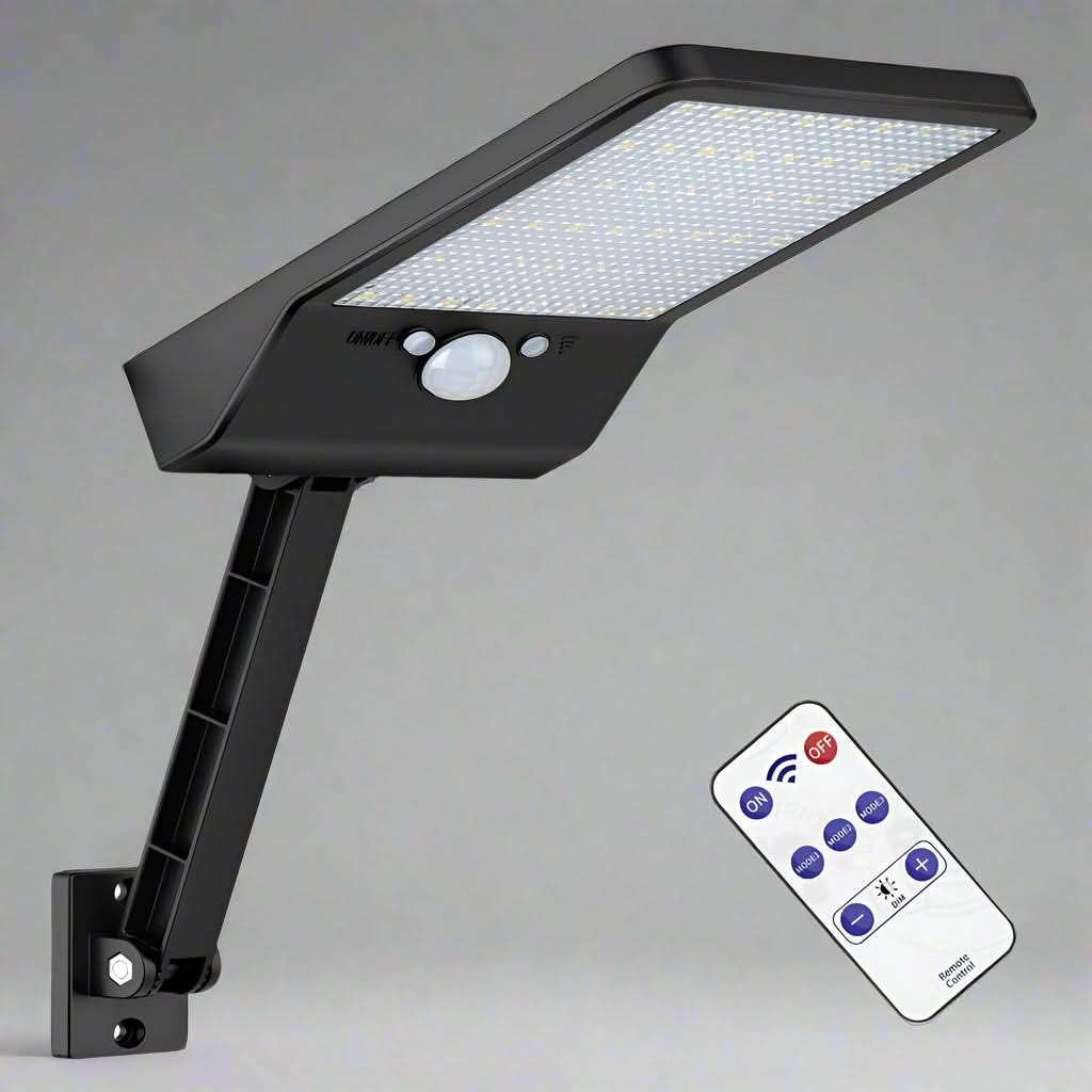 Modern Rectangular Solar LED Spotlight 1-Light