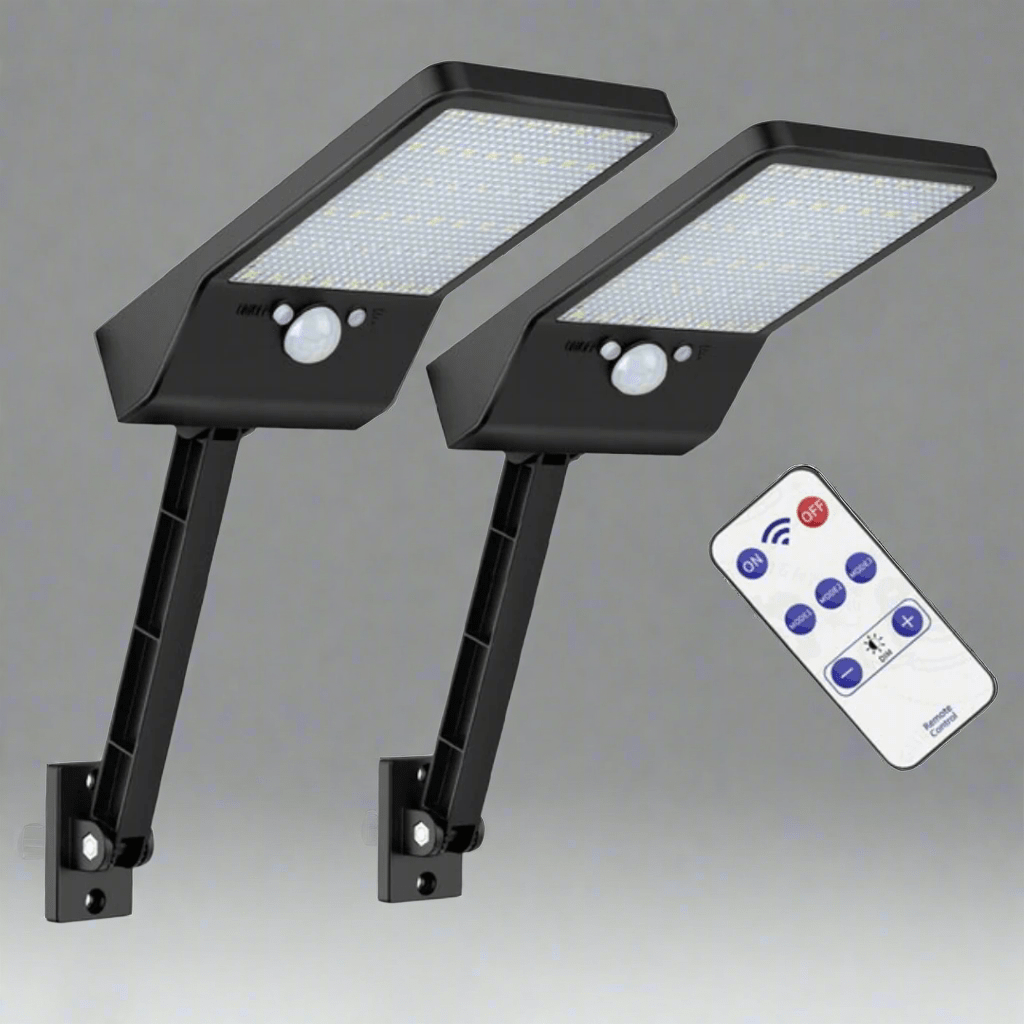 Modern Rectangular Solar LED Spotlight 1-Light