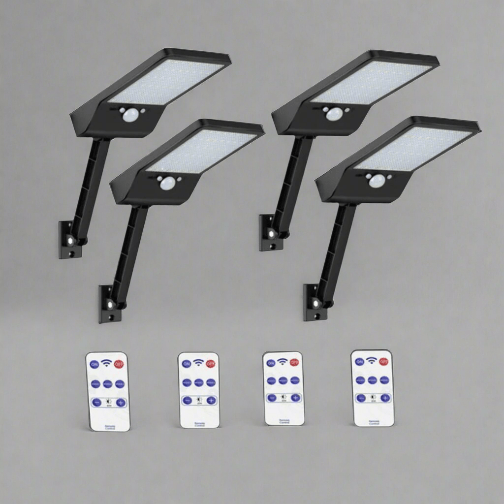 Modern Rectangular Solar LED Spotlight 1-Light