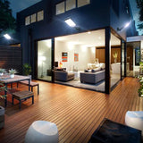 Modern Rectangular Solar LED Spotlight 2-Light