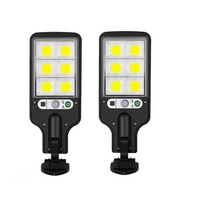 Modern Rectangular Solar LED Spotlight 2-Light