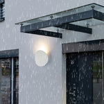 Modern Round LED Wall Sconce Lamp 1-Light Lasson Living