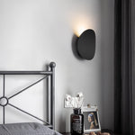 Modern Round LED Wall Sconce Lamp 1-Light Lasson Living