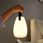 Modern Rounded LED Table Lamp | 1-Light Lasson Living