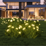 Modern Solar Mushroom LED Garden Stake Light 1-Light