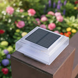 Modern Square Solar LED Floor Light 1-Light