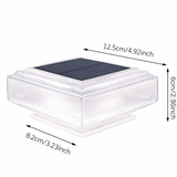 Modern Square Solar LED Floor Light 1-Light