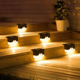 Modern Square Solar LED Step Light 1-Light