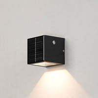 Modern Square Solar LED Wall Light 1-Light
