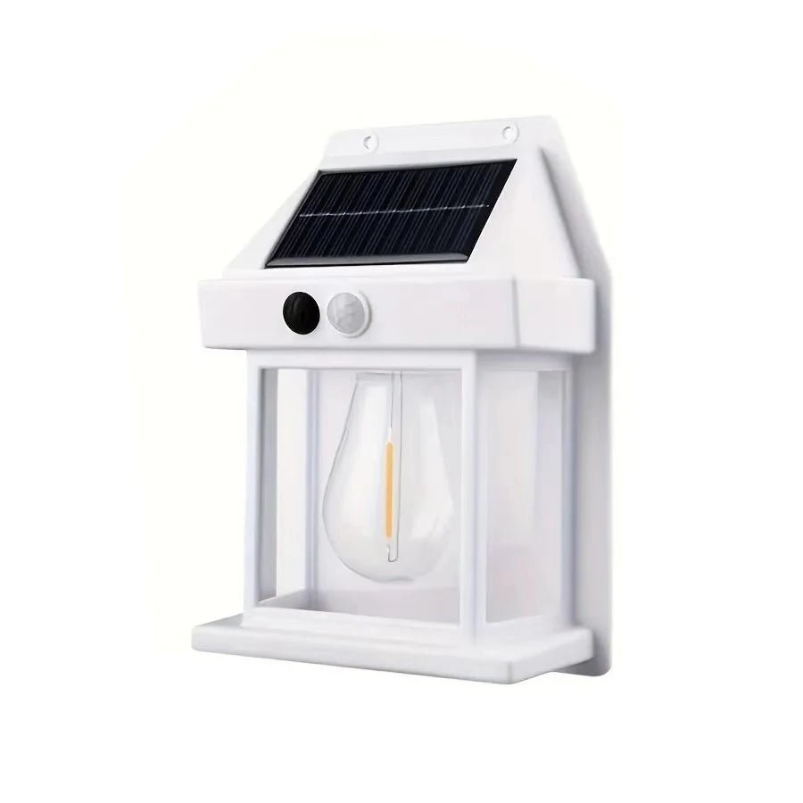 Modern Square Solar LED Wall Sconce 1-Light