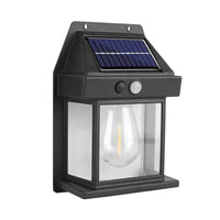 Modern Square Solar LED Wall Sconce 1-Light